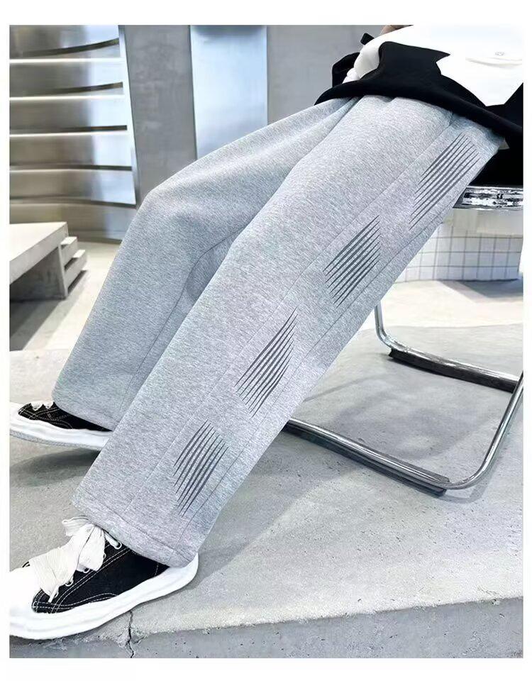 Spring Claws Kids' Wide-Leg Casual Pants 2024 - Loose, Long Sport Trousers for Spring & Autumn
