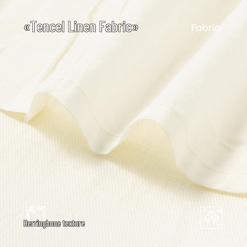 Navigare Women's Old Money Style Linen Wide-Leg Trousers