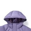 Li Ning Serie Sportiva alla Moda Giacca Corta Imbottita con Cappuccio e Zip Colore Unico Uomo Capo d'Abbigliamento Esterno AYMV317-5