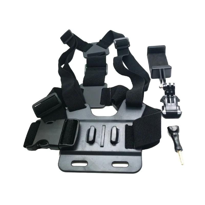 Mobile Phone Chest Strap Mounting Holder First-angle Video Bracket Fixed Clip Live Broadcast Accessories Support Drop Shipping