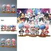 Adorable 9cm Pvc Rem And Ram Figures From Zero Two World Anime Collectibles