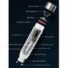 Waterproof Mini Keychain Flashlight 10 Modes Pocket Portable Torch Light Multifunctional Magnetic Base LED Magnetic Flashlight
