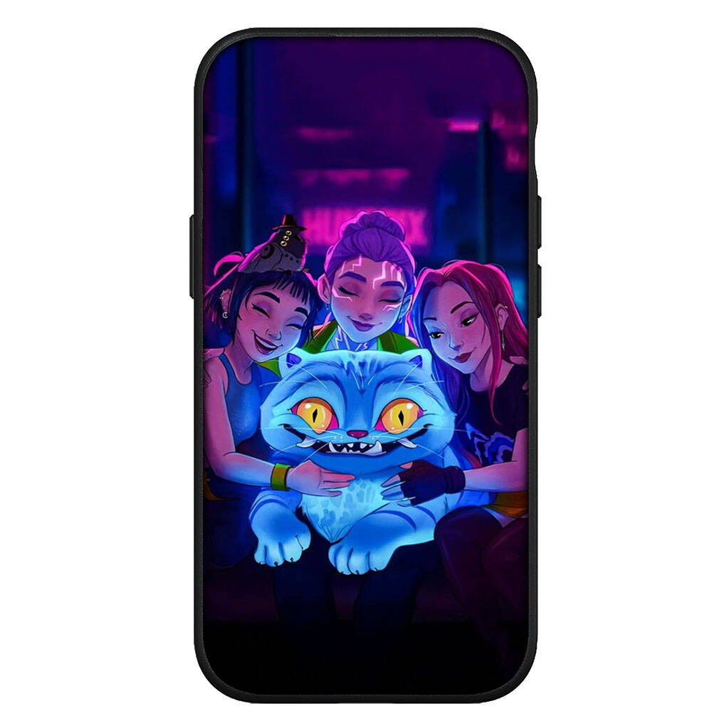Für Samsung Galaxy S25 S24 S23 iPhone 17 16 15 Xiaomi Redmi Note 14 13 12 Plus Pro Max A57 Hülle KPop Rumi Dämon Mira Jäger Zoey X OPPO Huawei Abdeckung
