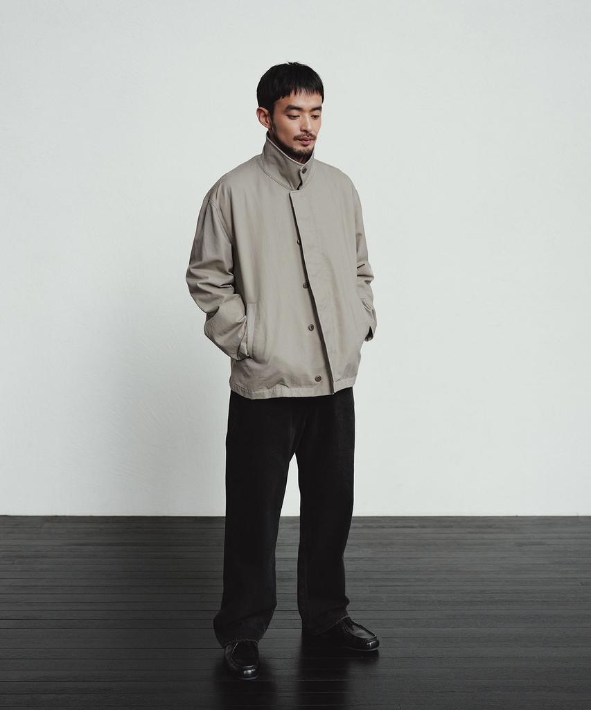 BLANKROOM Dover Fade Jacket_Oyster Beige