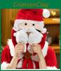Claus Santa Monster Airbag Cap Moving Christmas Decorations Performance Prop