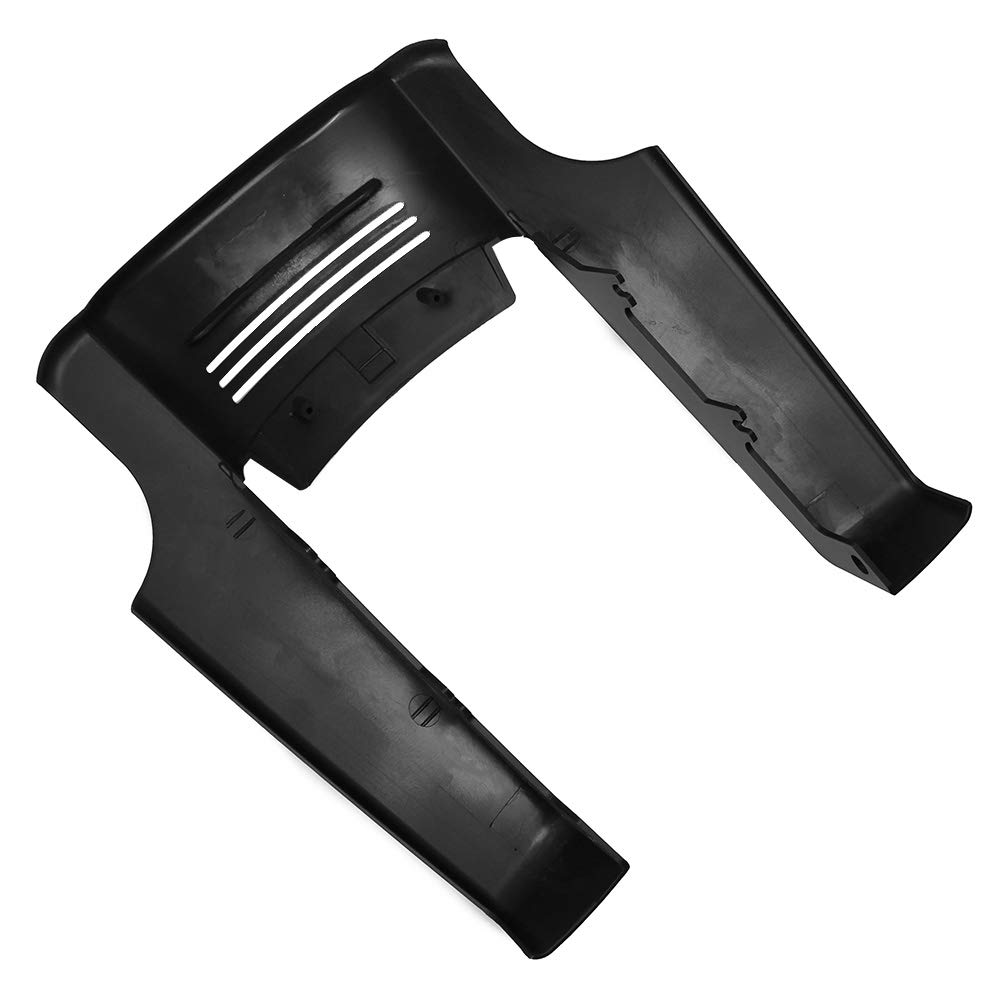 AQIMY Rear Fender Extension Bagger Kit for Harley Davidson Made of ABS Direct Vivid Black 2009-2013 Touring/Street Glide/Road Glide, Plastic,