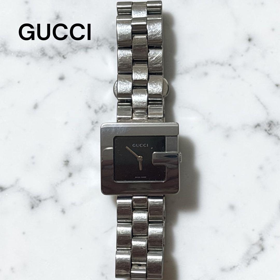 Used GUCCI 3600L ladies watch silver working item