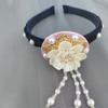 Pearl Hanbok Hairband Flower Stage Dance Hair Hoop Retro Korean Headband  Hanfu Accessories