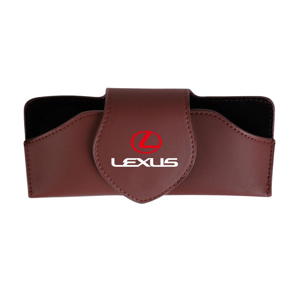 1Pcs Car Accessories Sun Visor Glasses Frame Sunglasses Storage Case For Lexus NX IS 250 RX GS UX RX300 RX350 ES LX Fsport GX