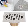 Copper Core Square Floor Drain 4 Inch Odor Proof Drain Floor Drain  Shallow Water Drainage