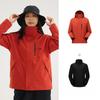 3-in-1 jacket, men's and women's fleece liner, windproof and waterproof, outdoor Tibet mountaineering jacket
