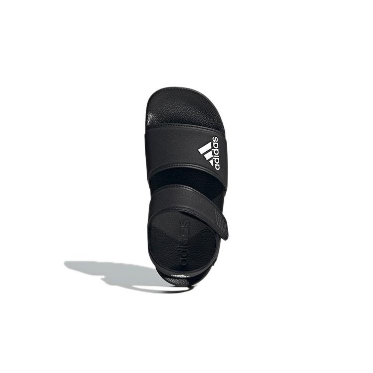 (GS) adidas Adilette Sandal 'Black White' Kids' GW0344