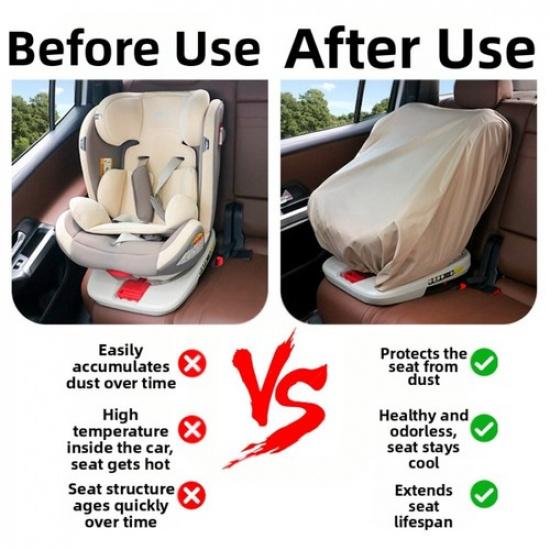 Baby Car Seat Cover Protective Dustproof Moisture Resistant for Car Use