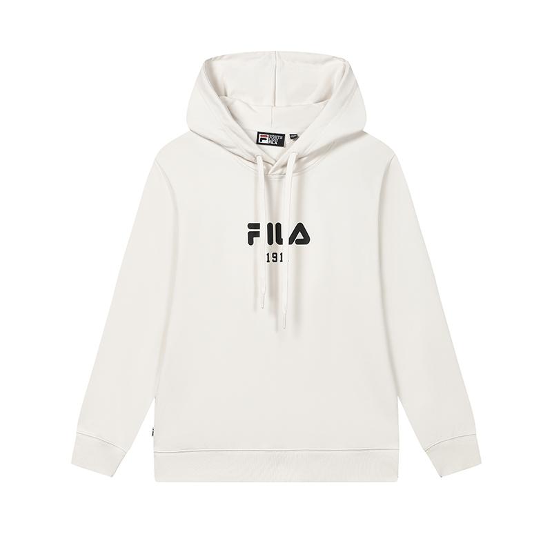 New FILA Sweatshirt Men's Steam White F11U439201FIV