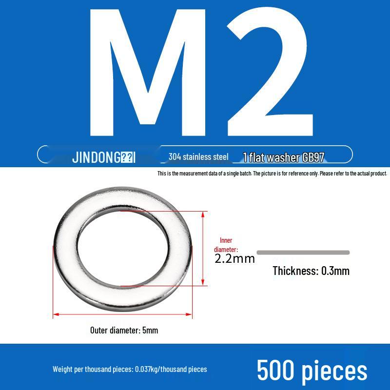 Stainless Steel 304/201/316 Oversized Thick Flat Washer Gasket Screw Washer GB97/GB96