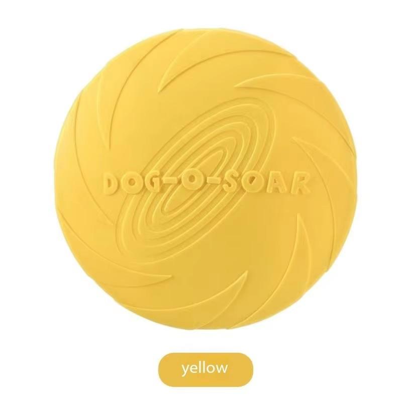 Dog Flying Disc Toy Durable Bite Resistant Floating Flying Disk For Pet Training Interactive Throw Fetch Water Food Container