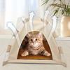 1Pcs Detachable Cats Dog House Portable Pet Cage New Cat Teepee Dog Bed  for Cat Dog