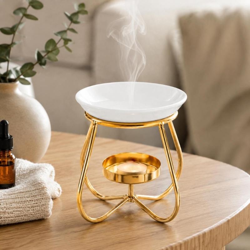Waxes Melt Burners Essential Oil Burners,Oil Burners Tealight Waxes Warmers Aromatherapys Holder Candle Scented Diffuser