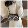 Ethnic Style Armpit Bag Autumn New Style Western-style Single Shoulder Diagonal Cross Hand-held Women's Small Square Bag