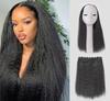 Synthetic Black Long Straight Clip Extension Hair 24 Inch Women's Wig 5 Clip High Temperature Wig