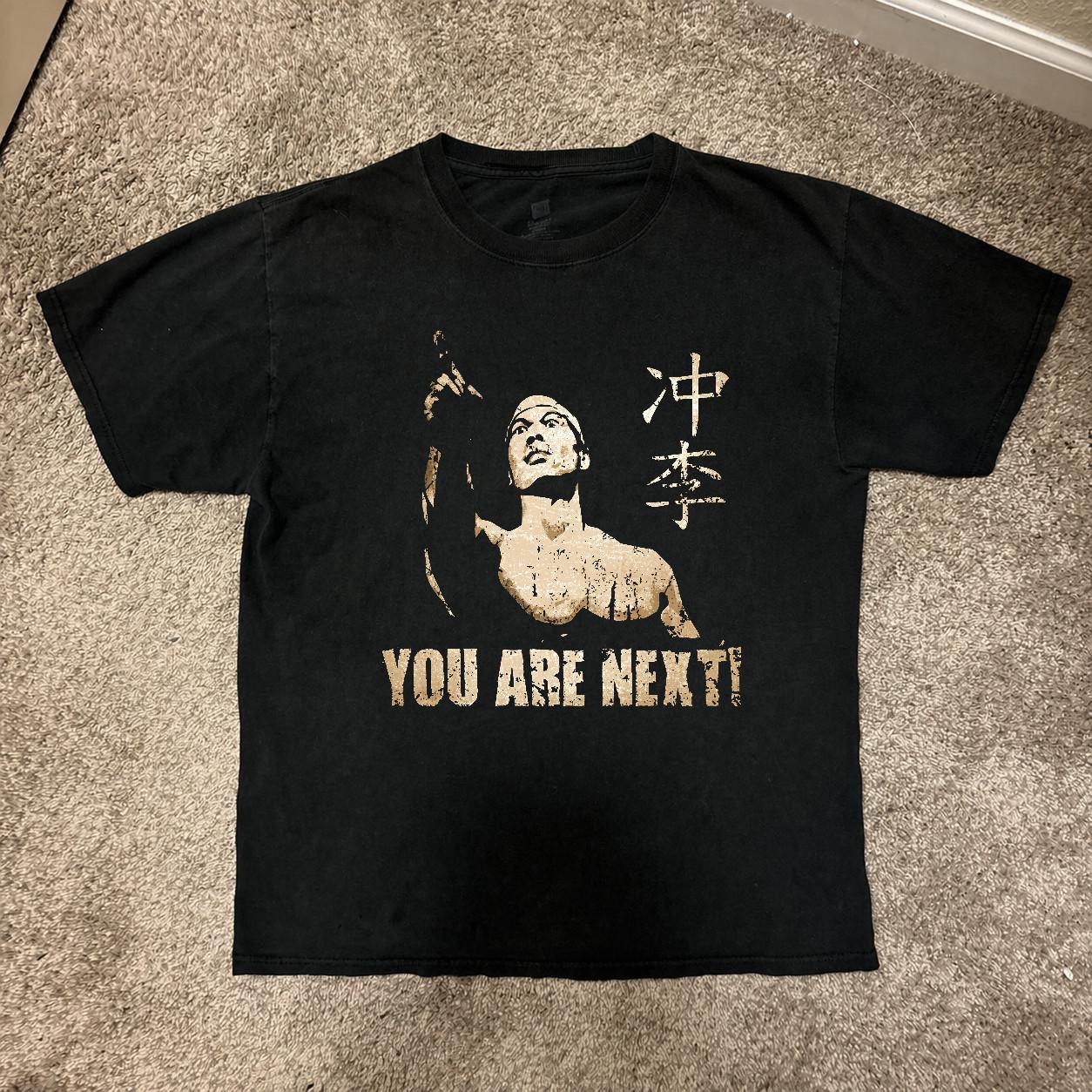 BOLO YEUNG Bloodsport Movie Men s Black Tee Shirt, Size S to 5XL S разноцветный