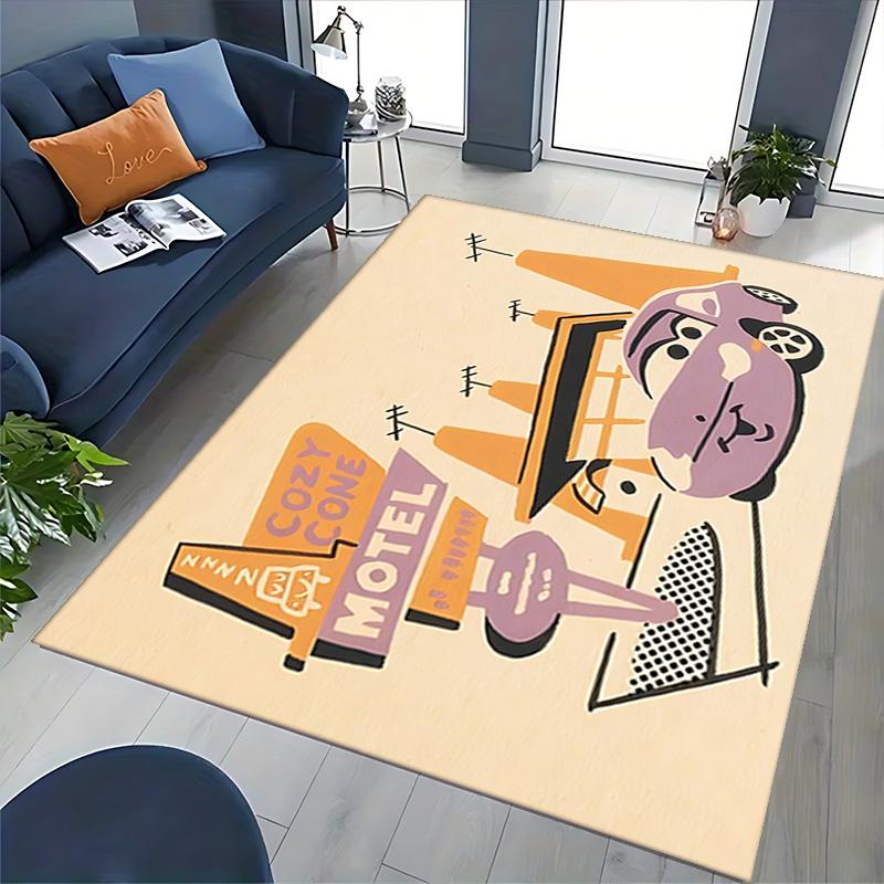 1pc Mcqueen Carpet Rug for Bedroom Living Room Decor Sofa Home Game Area Rug Non-slip Floor Mat. D0730043