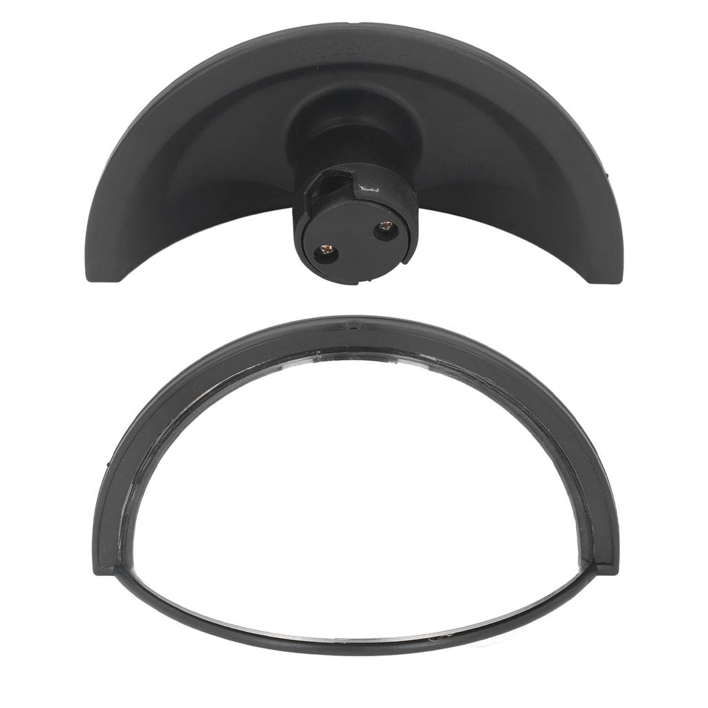 Forklift Rearview Mirror Wide Angle Semicircular Convex Adjustable Rear View Mirror Replacement