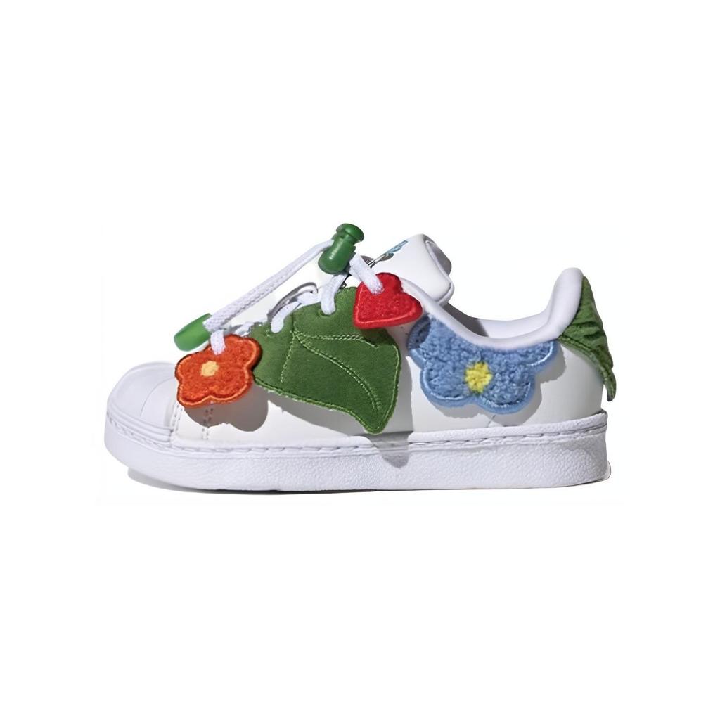 Melting Sadness x adidas Superstar 360 I Bee with You Pack - Cloud White Baby Sneakers Footwear-White Orange-Tin HR1635