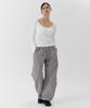 Sanlo [Unisex] Wide String Hiking Pants - Light Grey