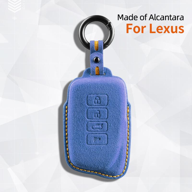 Araba Anahtar Kılıfı Kılıf Tutucu Anahtar Kabuğu Süet Lexus ES UX UX 300e NX LC NX GS RX GX RC 200 250 350 LS 450H 300H Anahtarlık İçin