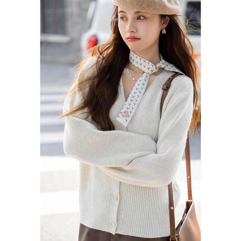 

Mokana Lace V-Neck Knit Cardigan One Size
