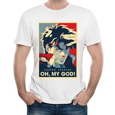 JoJo Bizarre Adventure Stand Fiction Tričko Vintage Trička Topy Krátký rukáv Purified