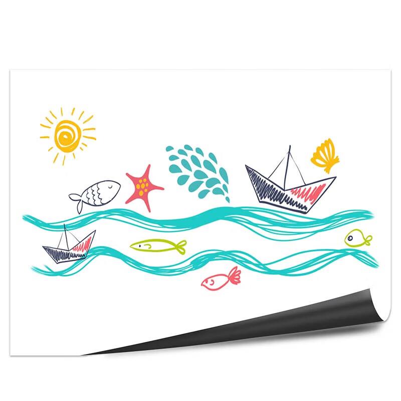 Deli 8717 Non-Magnetic Soft Whiteboard