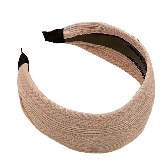 Women Retro Headband Elastic Design Wide Hair Hoop Adjustable Fit Lightweight Comfortable Hair Accessory
