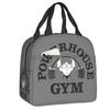 Powerhouse Gym Thermal Insulated Lunch Bags Women Fitness Bodybuilding Portable  Tote for Work School Travel Food Bento Box