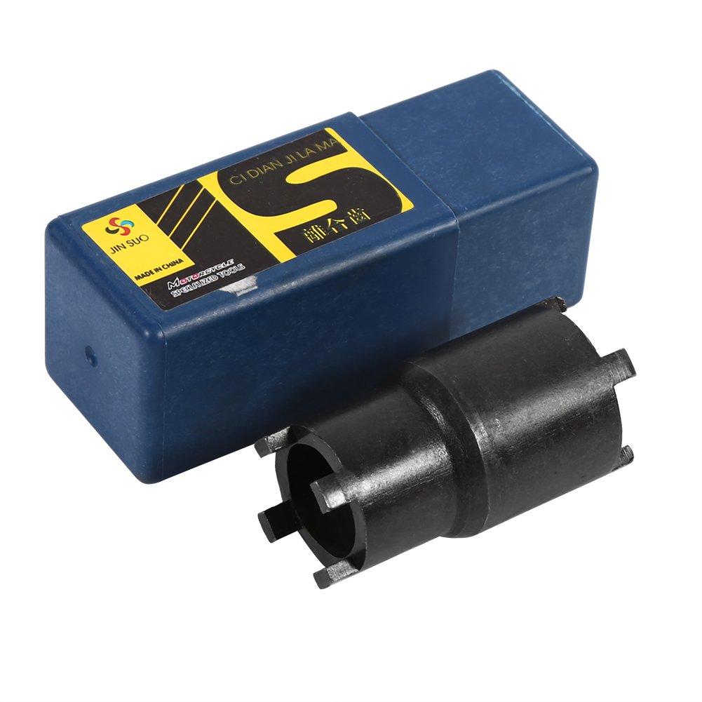 Clutch Lock Nut Wrench, Lock Nut Wrench, Motor Head Wrench, 4 Pins, Chrome Molybdenum