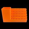 1 Piece Screwdriver Head Storage Toolbox Hole Board Screwdriver Stand Hex Shank Organiser Drill Holder 50 Holes Bit Organiser