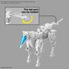 BANDAI SPIRITS 30MM Exavicle (Horse Mech Ver.) [White] 1/144 Scale Color-Coded Plastic Model Kit, Small Size