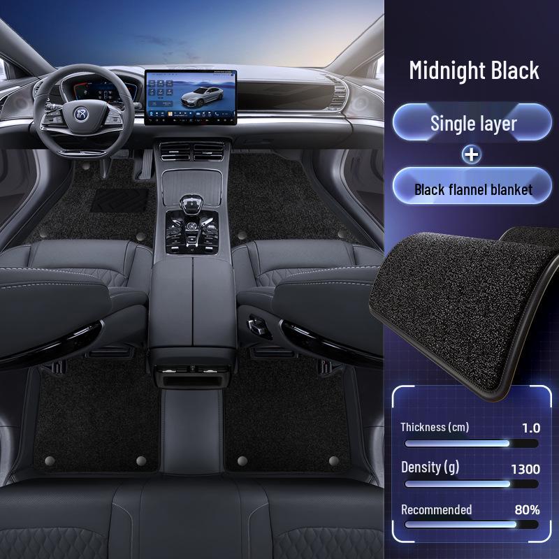 Full Coverage Floor Mats for BYD Han: Interior & Trunk Decorative Accessories