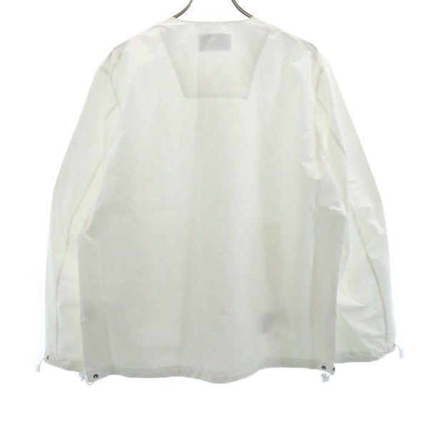 Unused Johnbull Tough Blouson L White Ripstop Nylon Men's Used