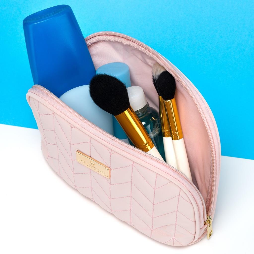 Peterson PTN K24-03-5857 pink cosmetic bag