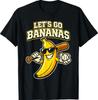 Lets Go Banana Retro T- Shirt
