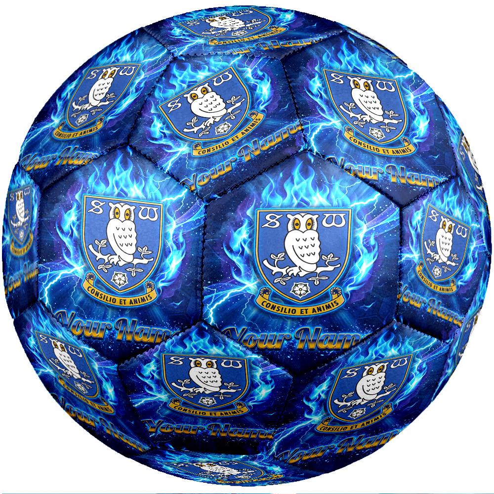Sheffield Wednesday FC Fashion Size 5 Football Wearproof Non‑Slip Soccer Ball For Sports Training Entertainment Use