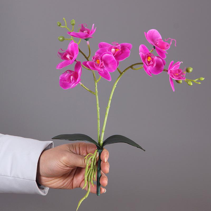 Набор искусственных цветов Фаленопсис Бонсай для комнатного показа