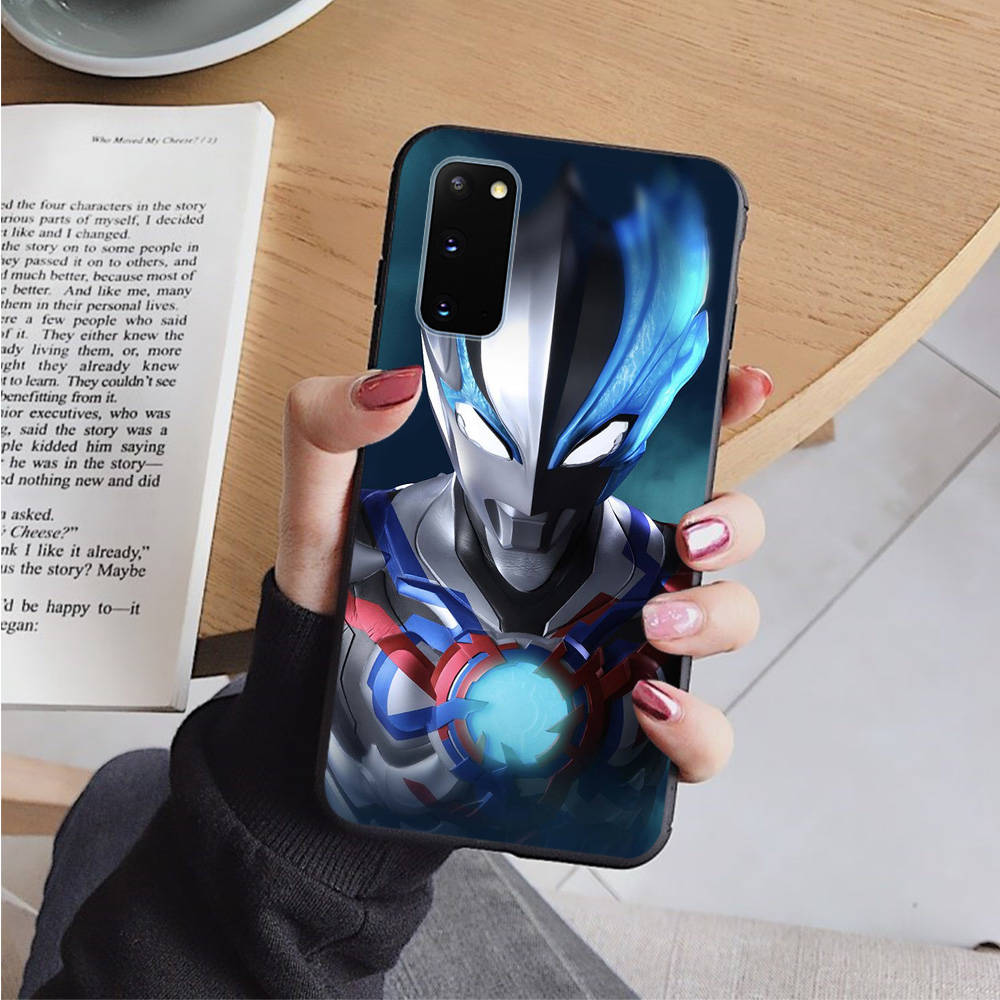 

AD91 Ultraman Black Case for OPPO Reno 8 6 5 4 Pro Find X3 A17 A31 A38 A40 A53 A54 A55 A74 A76 A78 A77 A80 A94 A95 A96 Pro Sofe Cover OPPO Reno 8T 5G кожа буйвола