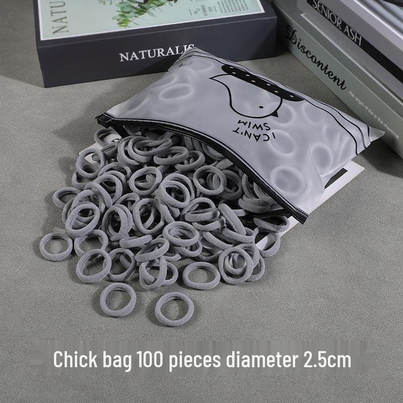 High-Elasticity Hair Ties for Girls - Gentle on Hair, Perfect for Children's Hairstyles