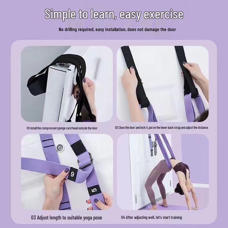 Aerial Yoga Hängematte & Dehntrainer