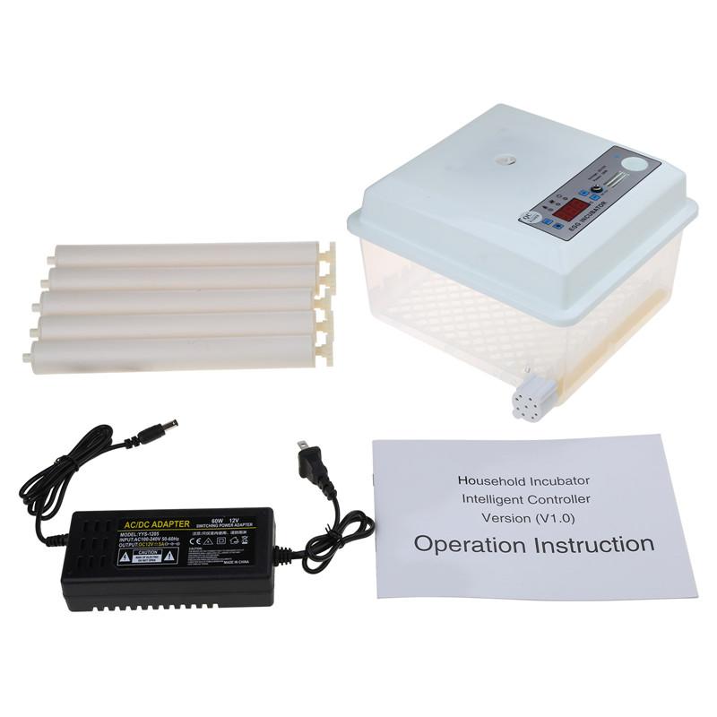 220V Eggs Incubator Brooder Bird Quail Chick Hatchery Incubator Poultry Hatcher Turner Automatic Farm Incubation Tools EU/US
