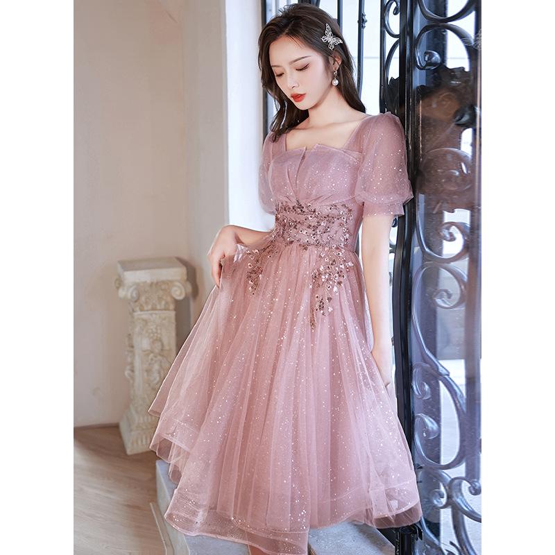 2026 Women's Evening Dress: Elegant Slimming Socialite Party Dress