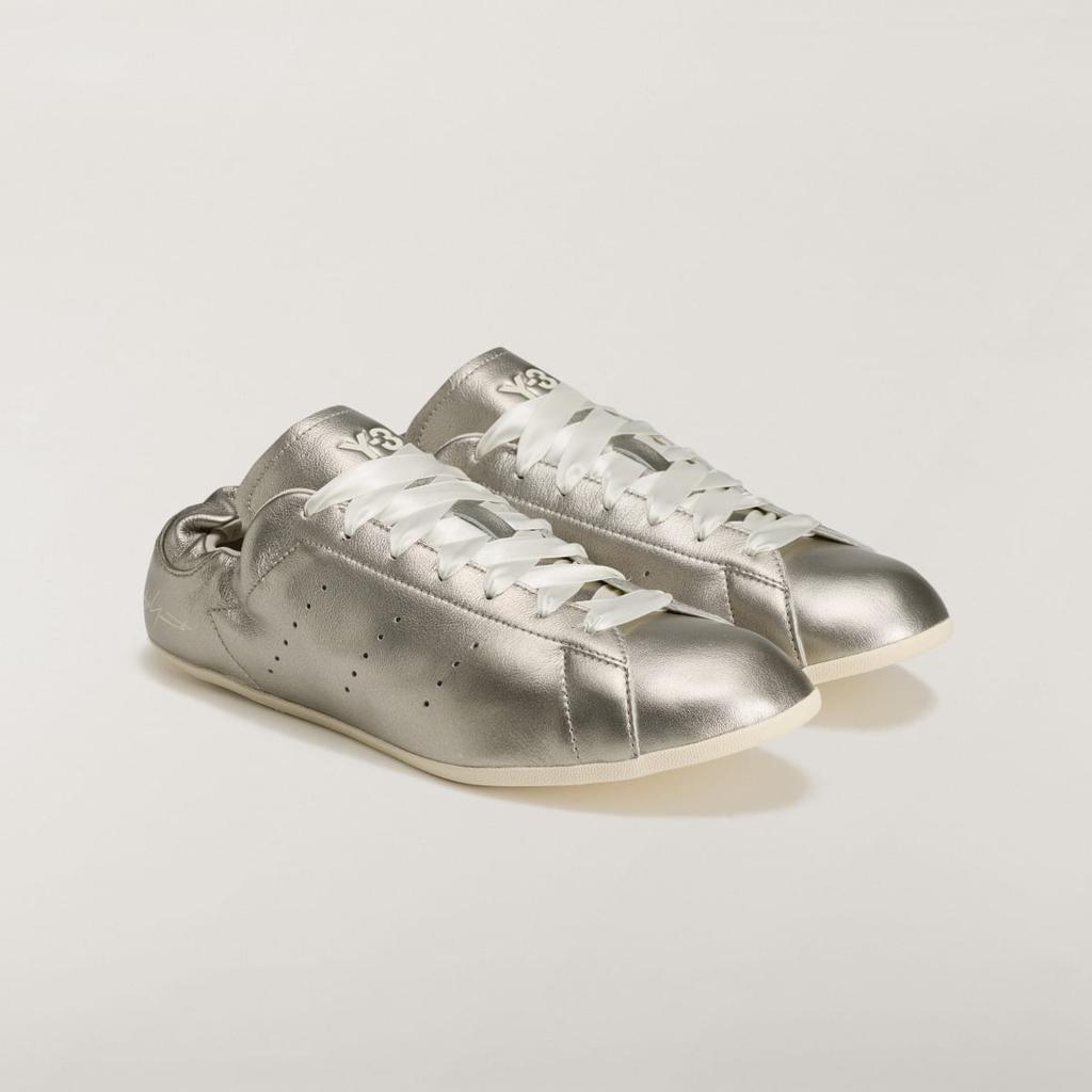 adidas Y-3 STAN SMITH LO PRO KI7901 Unisex Y-3 Sneakers Silver Metallic / Silver Metallic / Off White